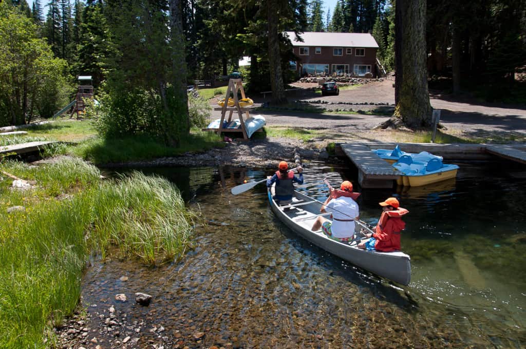 Canoeing PAGE-0888 Odell Lake Resort 6-22