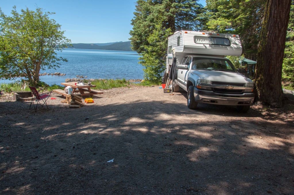 Tent & RV Campgrounds Odell Lake Lodge & Resort Oregon